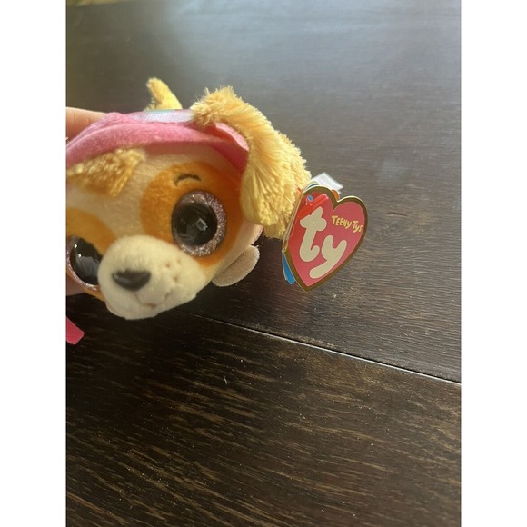 Ty Beanie Boos Teeny Tys 4" Paw Patrol SKYE Stackable Plush Animal Toy - Picture 5 of 13